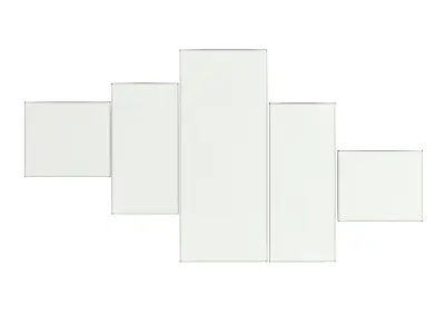 Flower Wall Pictures 3D model