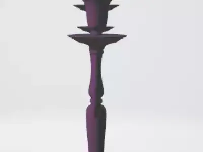 candlestick candle holder Free 3D model