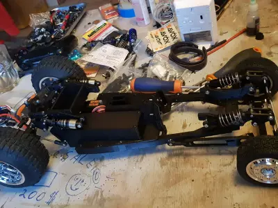 hot rod scale rc drift 3D model