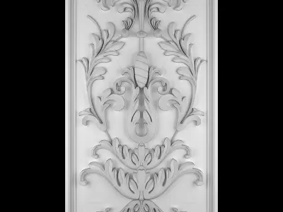 Decorative Wall Panel 06 3D model