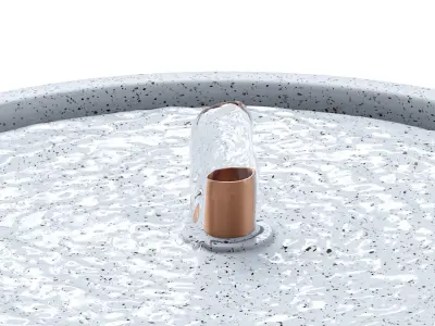 Scandia Fountain-Terrazzo 3D model