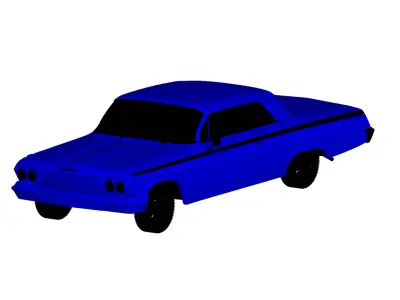 Chevrolet Impala SS 1960 3D model