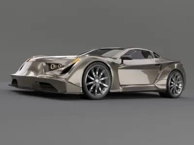 Speedtrooper concept car 3D model