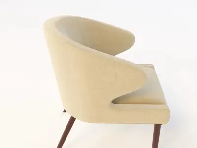 Lorae Arm Chair 3D model