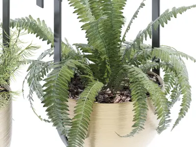 Benton hanging pot 3D model