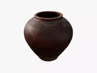 Anydrafts Jar 02 Low-poly 3D model