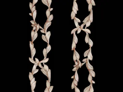 Classic carved 087 3D model