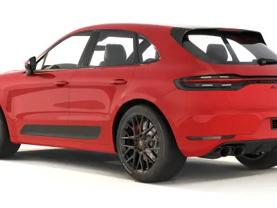 Porsche Macan GTS 2020 3D model