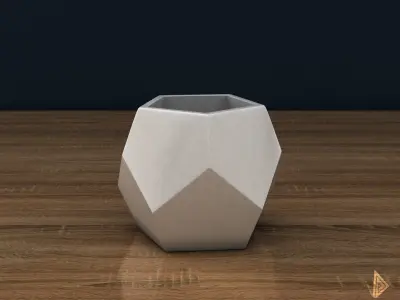 VASE 001 3D print model