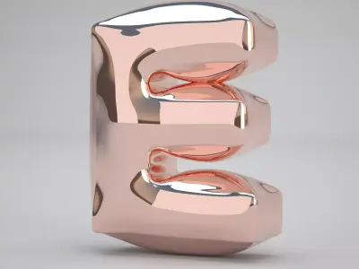 E Balloon Copper 3D model