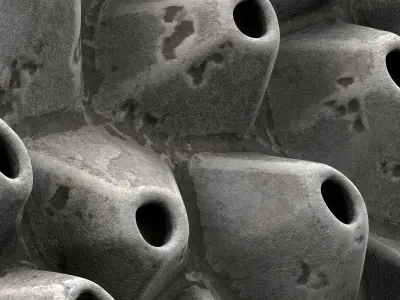 Panel hole coral n1 3D model