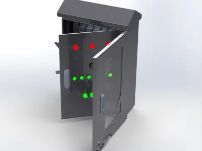 Electrical Panel 3D model