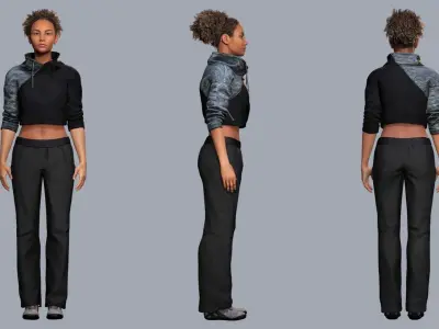 Kali - Sports Vibes Low-poly 3D model