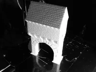 DOVECOTE PORCH OF TISSANDIE 3D print model