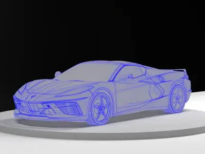 Chevrolet Corvette C8 3D model