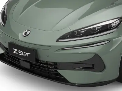 2025 BYD Denza Z9 GT With Interior 3D model