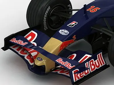 F1 2008 Scuderia Toro Rosso STR3 3D model