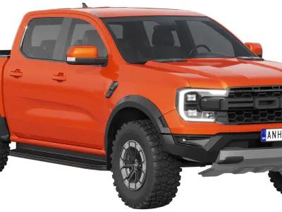 Ranger Raptor 2023 3D model