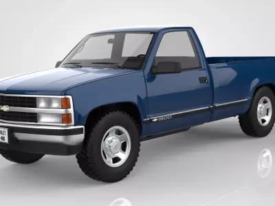 Chevrolet Silverado 1500 1994 3D model