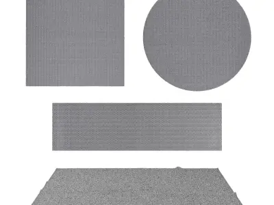Rugs No 792 Low-poly 3D model
