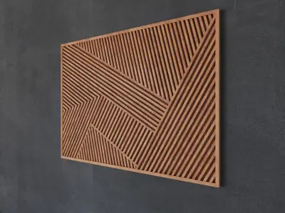 Wall Art Design 06 3D model