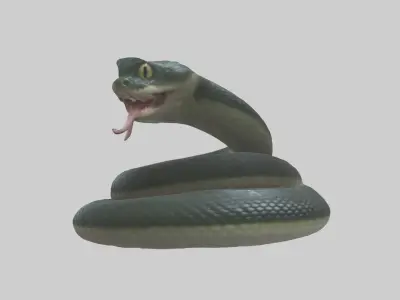 Babysnake Model 1 Low-poly 3D model