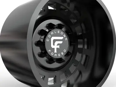 corleone Rear demeo dually wheel  3D print model