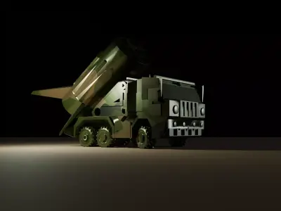 Camion de lapices 3D print model
