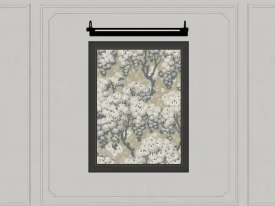 French style decorative painting 3D model