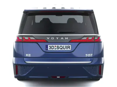 Voyah Dream 2022 3D model