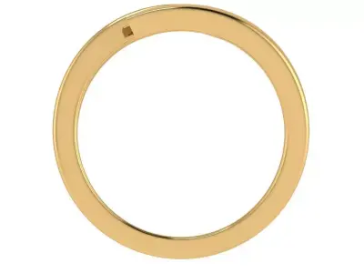 criss cross ring diamond center  3D print model
