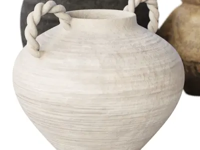 Decoration Vases set 3D model