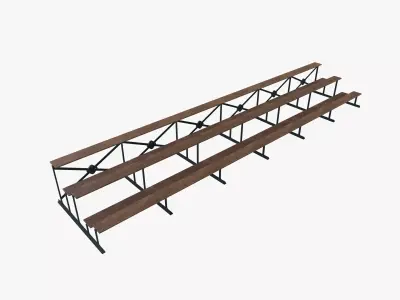 Stadium Seats 3D model