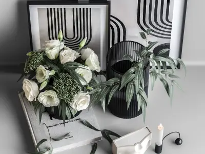  Decorative set 21 3D model