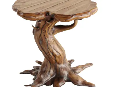 tree table 1 3D model