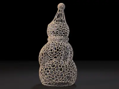 Snowman 3D print model