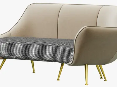 Baxter Mio Sofa 3D model