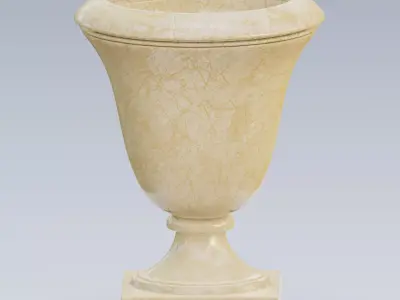 Garden urn planter29 3D model