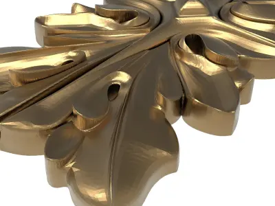  decorative pattern ready for 3D printing 3D model 291