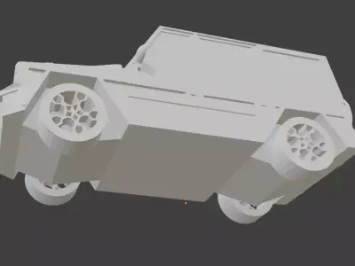 Mercedes G-Class 3D print model