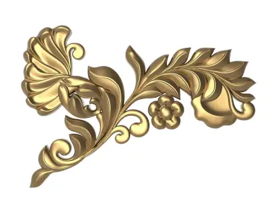  decorative pattern ready for 3D printing 3D model 339