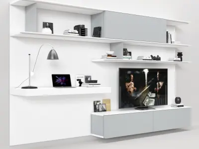 jesse online wall mounted system 3D model