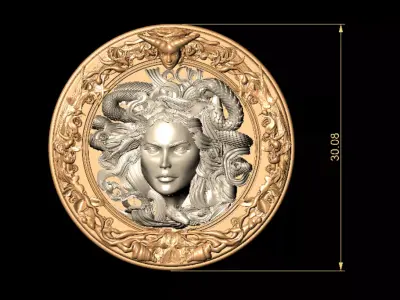 fashion pendant for  wemen  3D print model