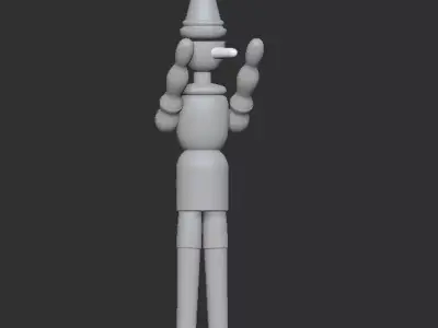 Pinocchio 3D print model
