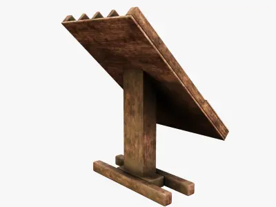 Arrow Holder Low-poly 3D model