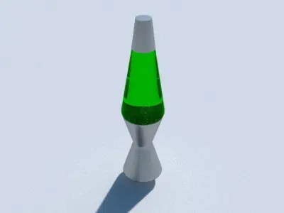 Lava Lamps Low-poly 3D model