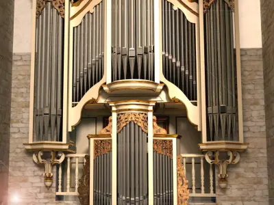 Grand Organ Free 3D model