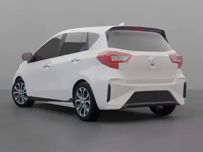 Perodua Myvi D51A Facelift 2021 3D model
