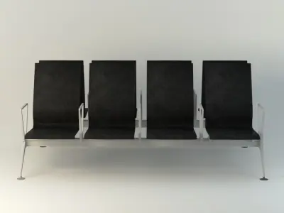 Airports  Transportation Chair 3D model