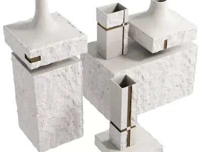 Jan Vogelpoel Convergence Sculptural Vessel CONVERGENCE VESSELS 3D model